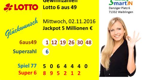 mittwochlotto|LOTTO 6aus49: Live.